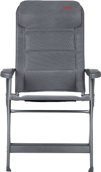 Crespo Compact Air-Deluxe AP-240 standenstoel - Grijs vooraanzicht