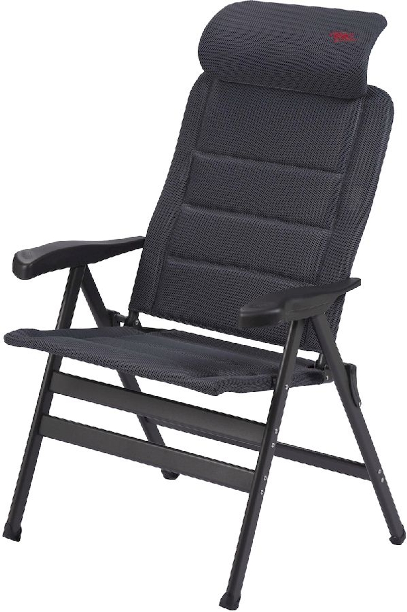 Crespo Compact Air-Deluxe AP-238 XL standenstoel - Grijs schuin vooraanzicht rechts