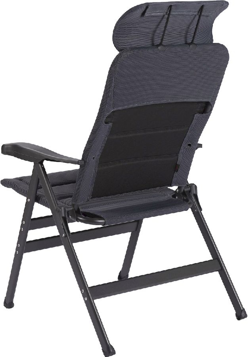 Crespo Compact Air-Deluxe AP-238 XL standenstoel - Grijs achteraanzicht