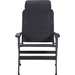 Crespo Compact Air-Deluxe AP-238 XL standenstoel - Grijs rechtaanzicht