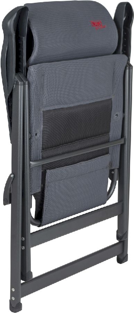 Crespo Compact Air-Deluxe AP-237 standenstoel Grijs ingeklapt zijaanzicht