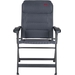 Crespo Compact Air-Deluxe AP-237 standenstoel Grijs vooraanzicht hoofdsteun ingeklapt