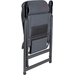 Crespo Compact Air-Deluxe AP-237 standenstoel Grijs ingeklapt zijaanzicht