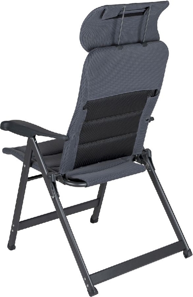 Crespo Compact Air-Deluxe AP-237 standenstoel Grijs achteraanzicht
