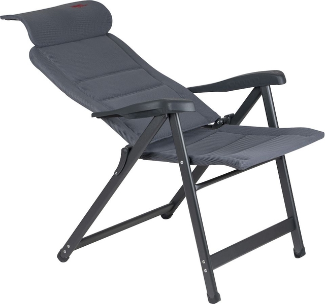 Crespo Compact Air-Deluxe AP-237 standenstoel Grijs ligpositie