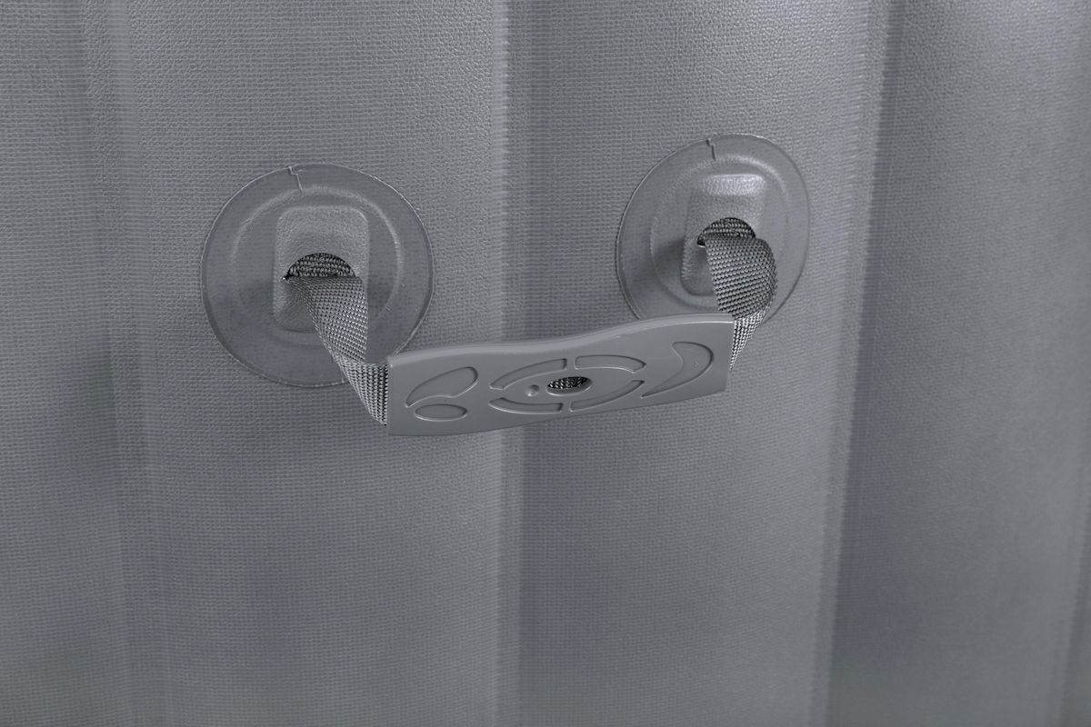 Lay-Z Spa Santorini HydroJet Pro opblaasbare spa - 7 persoons - handvatten