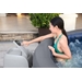 Lay-Z Spa Santorini HydroJet Pro opblaasbare spa - 7 persoons - display
