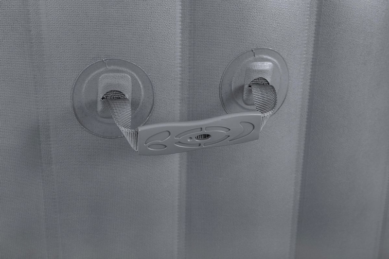 Lay-Z Spa Santorini HydroJet Pro opblaasbare spa - 7 persoons - handvatten