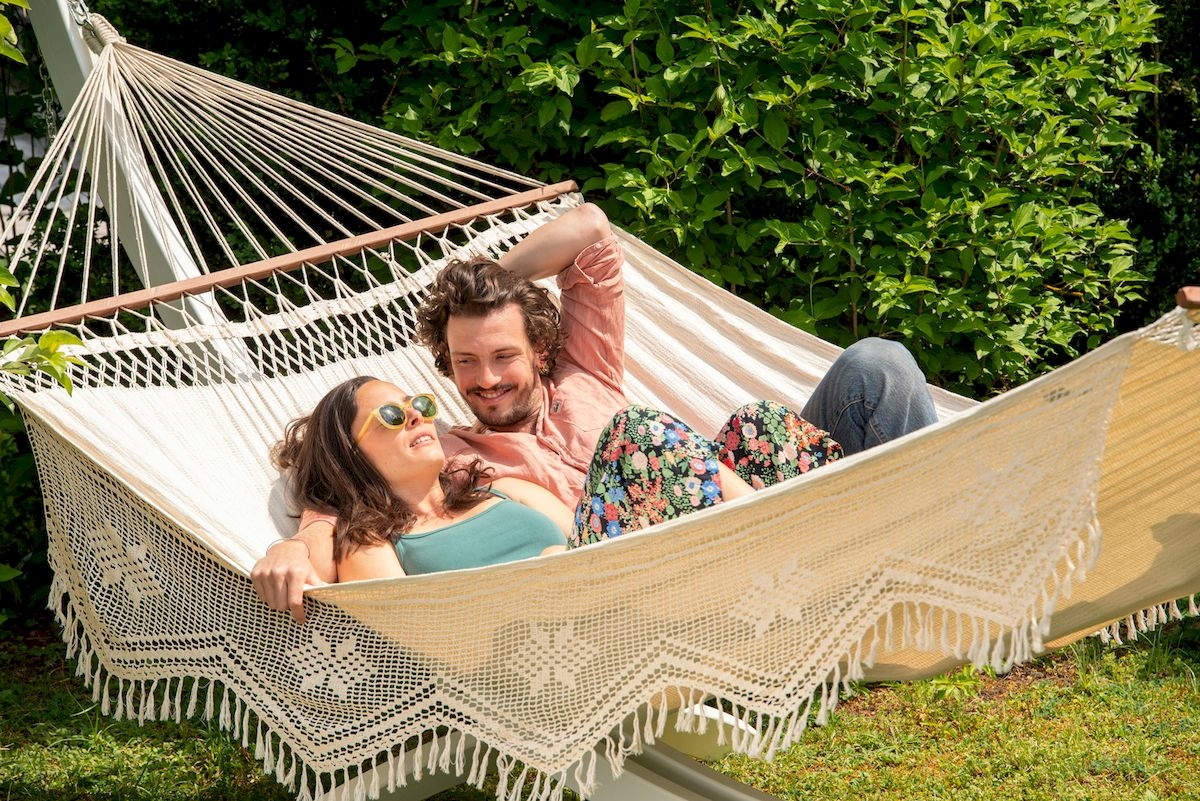 Amazonas Rio 2 persoons hangmat  sfeerfoto twee personen