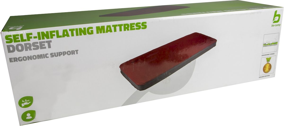 Bo-Camp Dorset zelfopblazende slaapmat - Golden verpakking