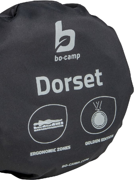 Bo-Camp Dorset zelfopblazende slaapmat - Golden opbergtas