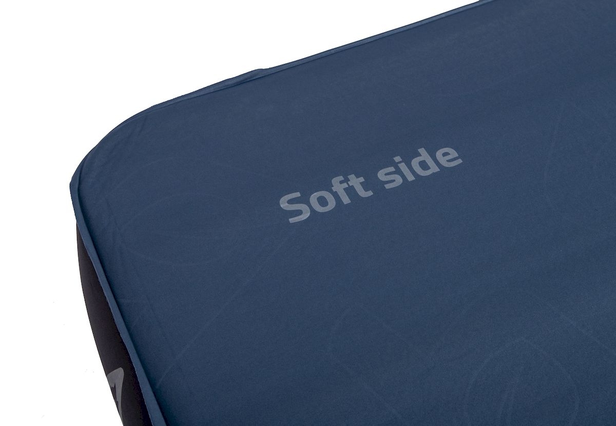 Bo-Camp Dorset Awassi zelfopblazende slaapmat - Silver logo soft side