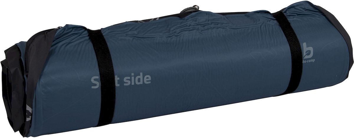 Bo-Camp Dorset Awassi zelfopblazende slaapmat - Silver opgerold