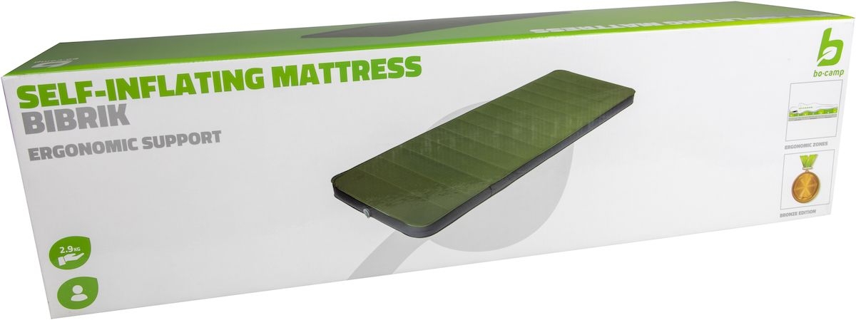 Bo-Camp Bibrik zelfopblazende slaapmat - Brons verpakking