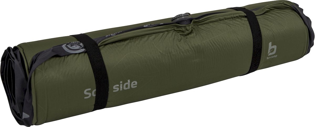 Bo-Camp Bibrik zelfopblazende slaapmat - Brons opgerold