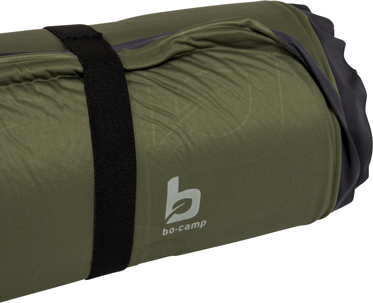 Bo-Camp Bibrik zelfopblazende slaapmat - Brons opgerold ingezoomd