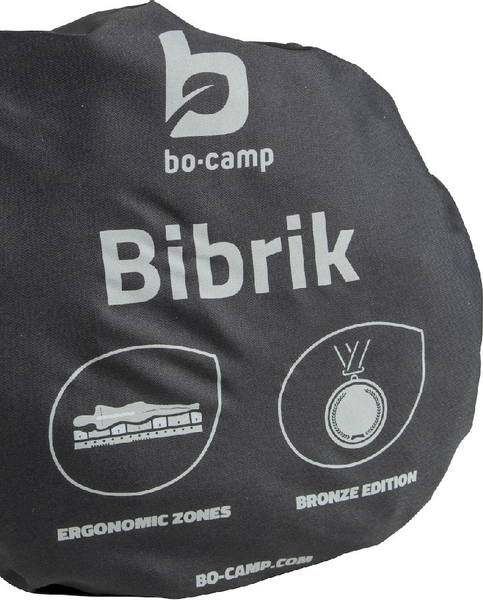 Bo-Camp Bibrik zelfopblazende slaapmat - Brons opbergzak ingezoomd