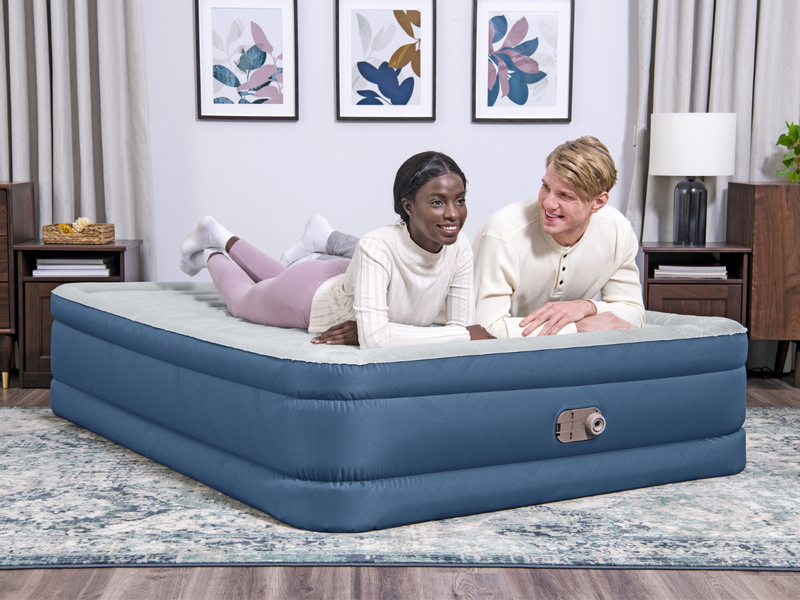 Bestway Fortech Tough Guard Snugable luchtbed - Queensize (152 cm)