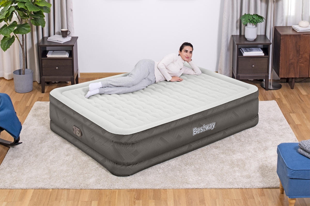 Bestway Fortech Tough Guard luchtbed - Queensize (152 cm)