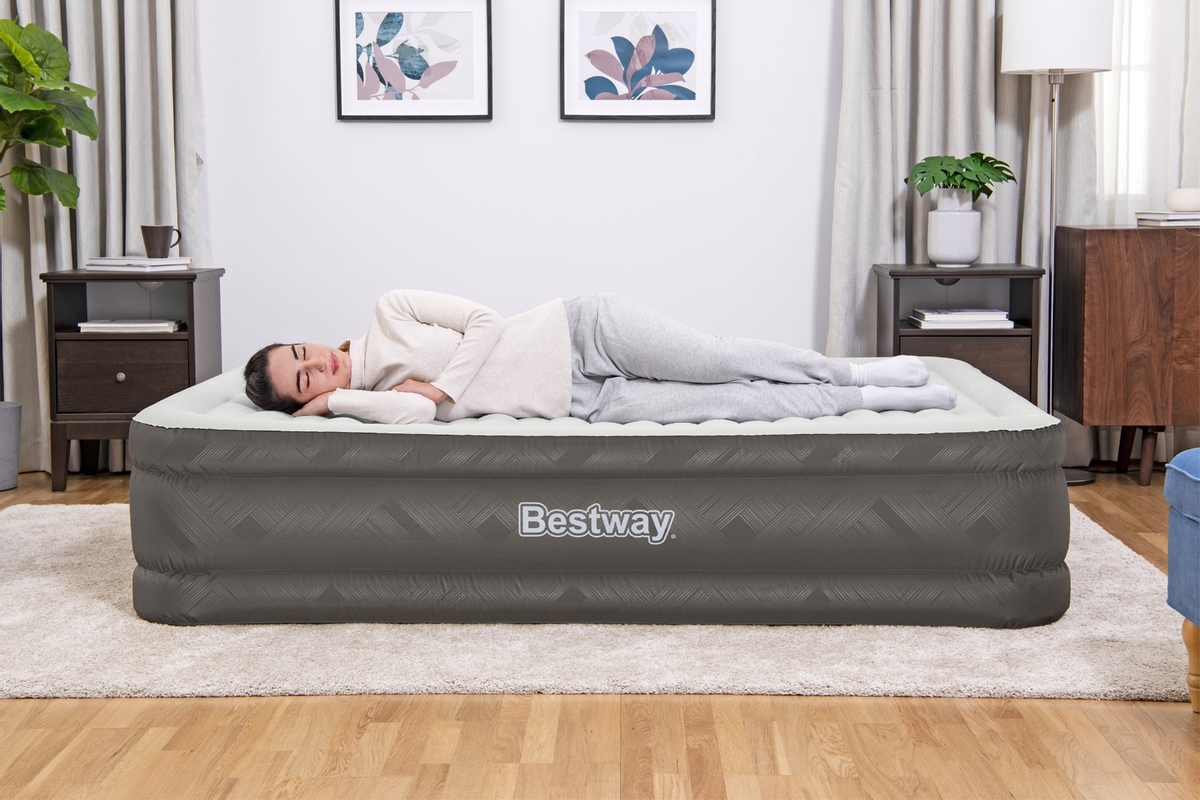 Bestway Fortech Tough Guard luchtbed - Queensize (152 cm)