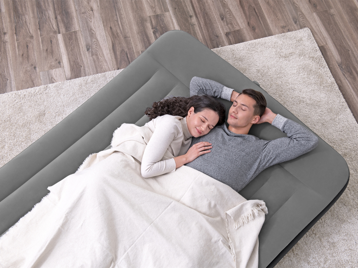 Bestway Tritech Premium luchtbed - Queensize (152cm) - Met ingebouwde pomp