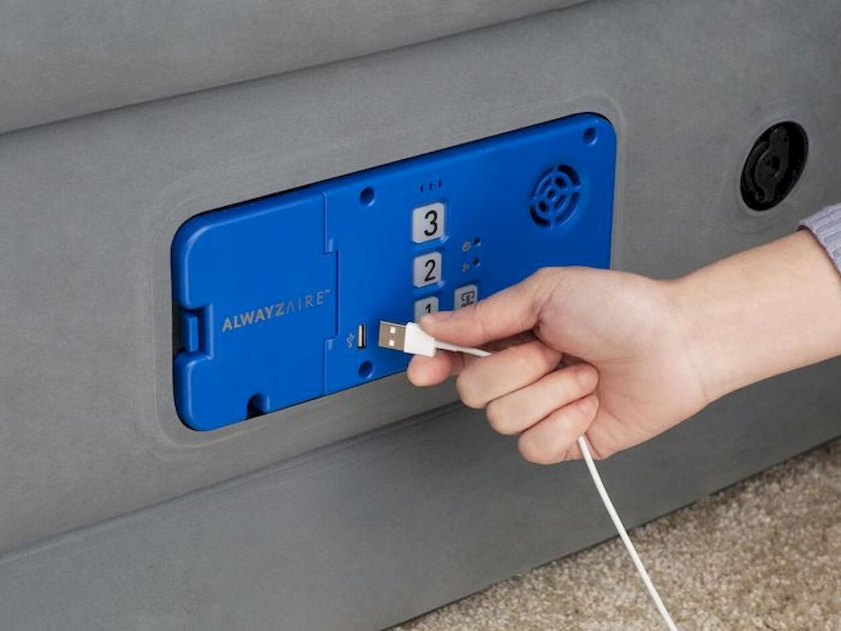 Bestway AlwayzAire Comfort luchtbed - Queensize USB aansluiting