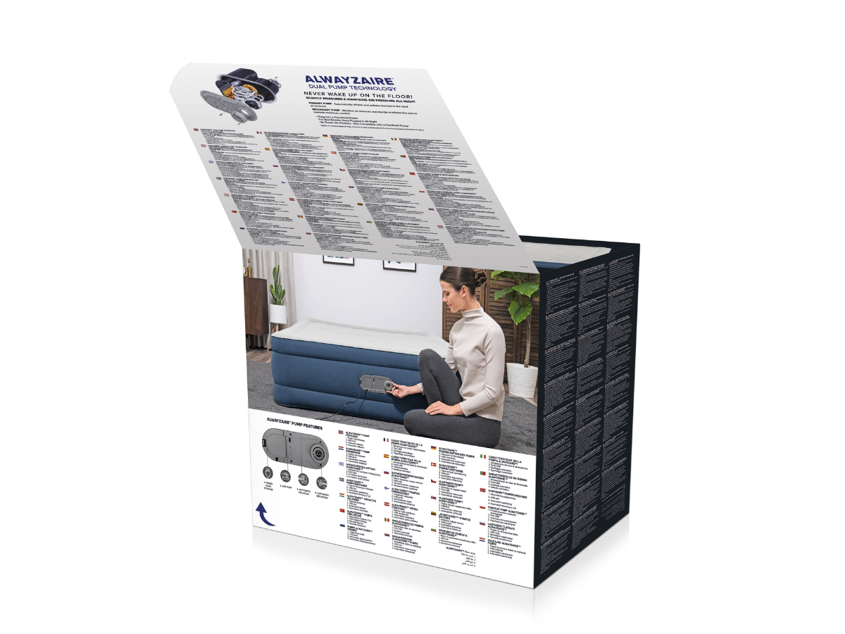 Bestway AlwayzAire luchtbed - Queensize (152 cm)