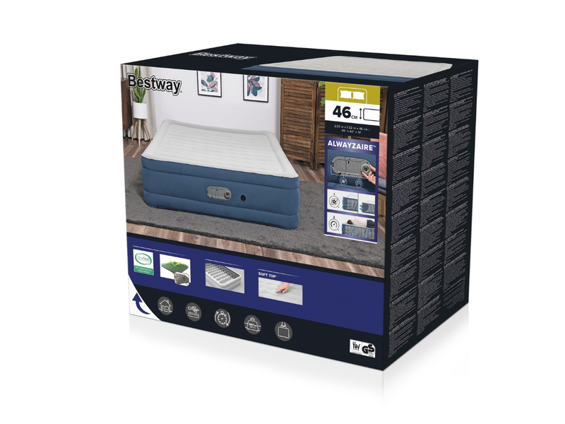 Bestway AlwayzAire luchtbed - Queensize (152 cm)