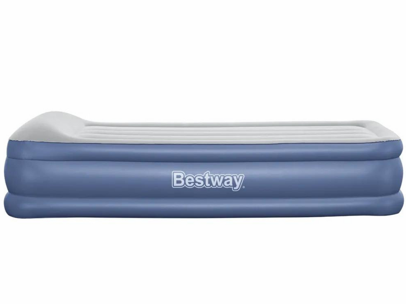 Bestway Tritech hoog luchtbed - 1-persoons (97 cm) - Met ingebouwde elektrische pomp
