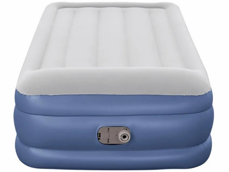 Bestway Tritech hoog luchtbed - 1-persoons (97 cm) - Met ingebouwde elektrische pomp