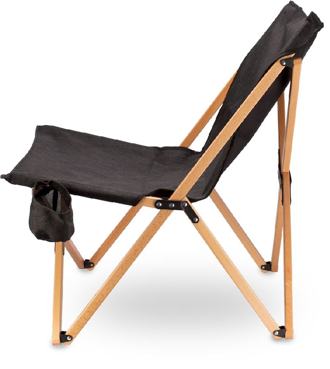 Zempire Roco Lounger V2 Vlinderstoel - zwart