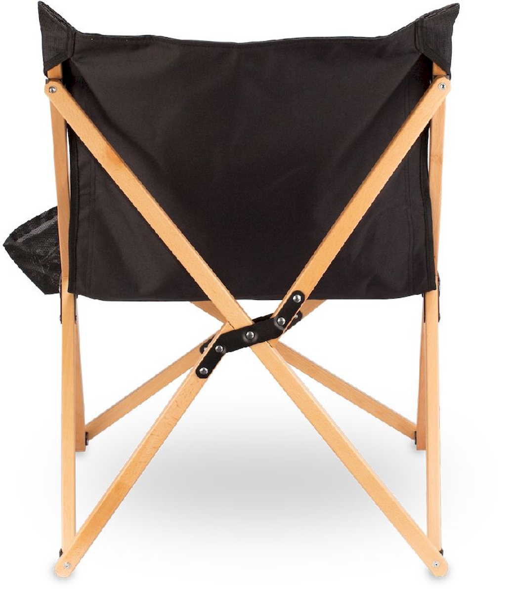 Zempire Roco Lounger V2 Vlinderstoel - zwart - achterkant