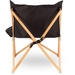 Zempire Roco Lounger V2 Vlinderstoel - zwart - achterkant