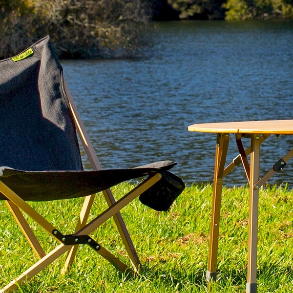 Zempire Roco Lounger V2 Vlinderstoel - zwart