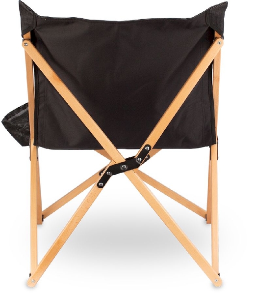 Zempire Roco Lounger V2 Vlinderstoel - zwart - achterkant
