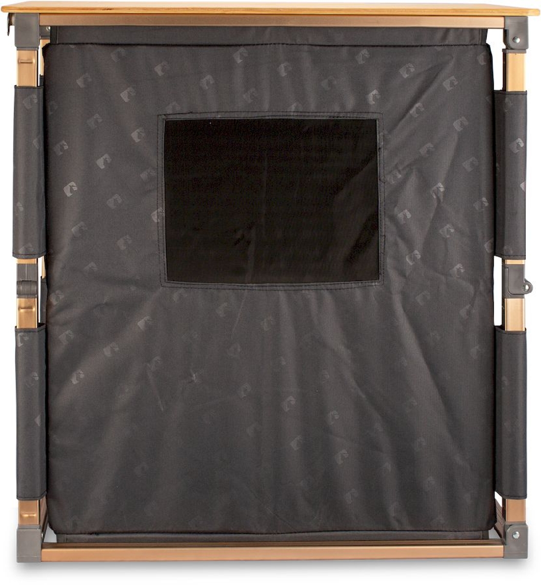 Zempire Eco Fold Single V2 opvouwbare campingkast - enkel - achterkant