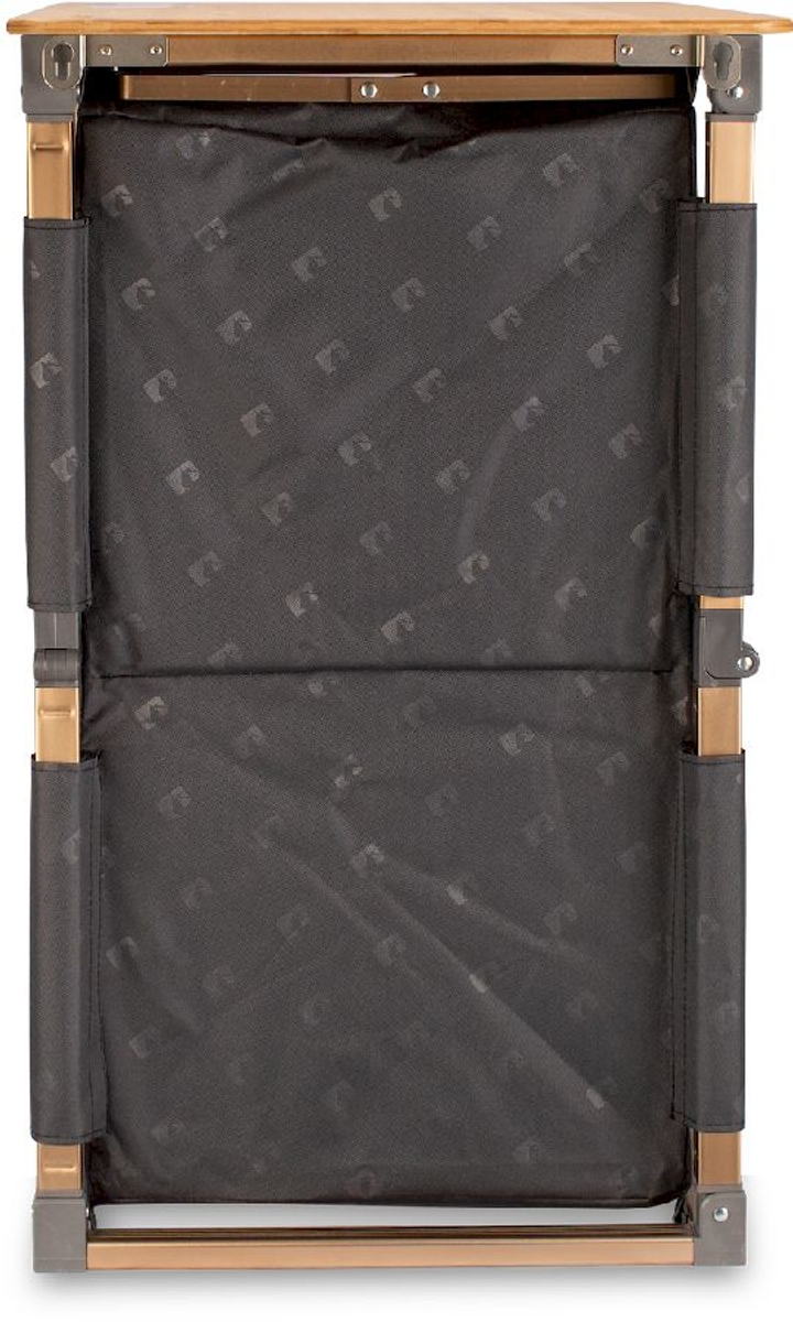 Zempire Eco Fold Single V2 opvouwbare campingkast - enkel - zijkant