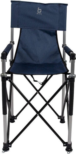 Bo-Camp Compact camping kinderstoel - Blauw / voorkant