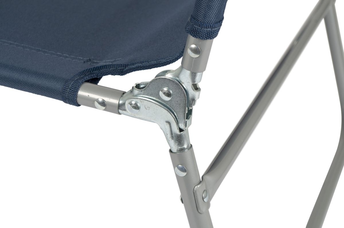 Bo-Camp Vouwbed - Blauw / materaal / inklapbaar