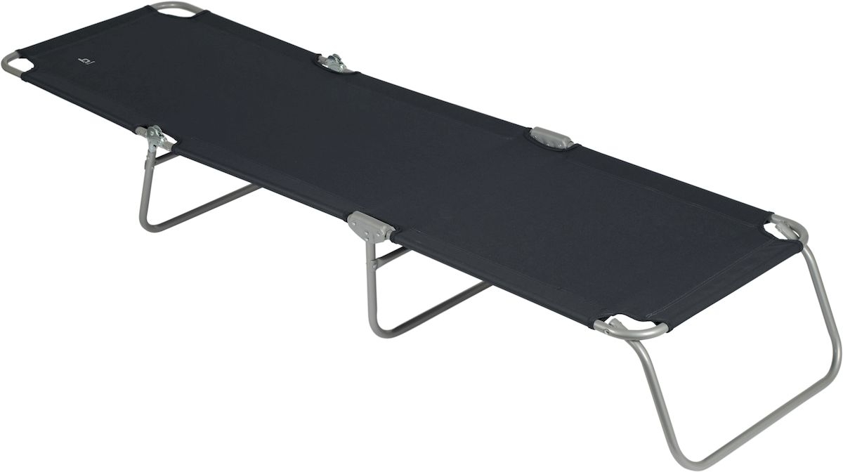 Bo-Camp Vouwbed - Grijs / liggend