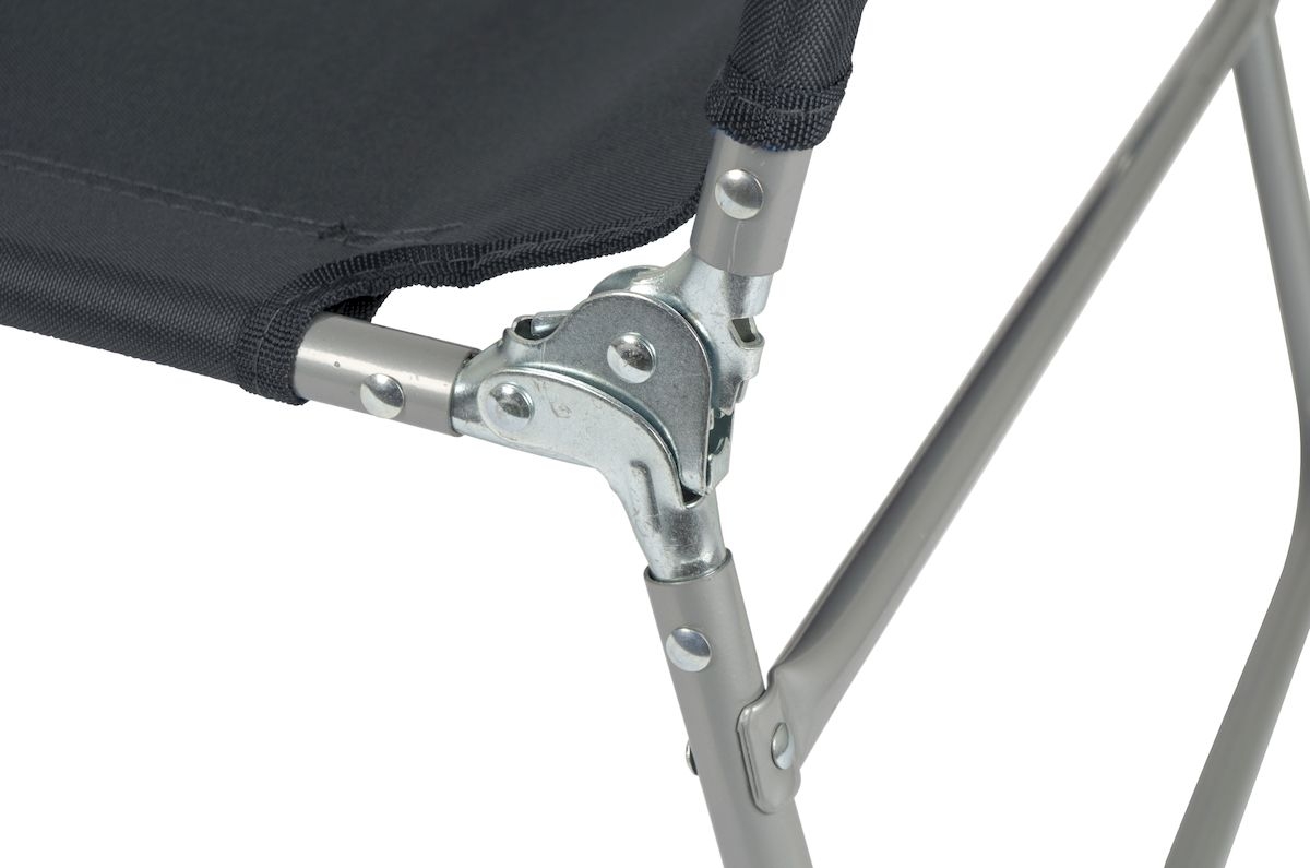 Bo-Camp Vouwbed - Grijs / materiaal / inklapbaar