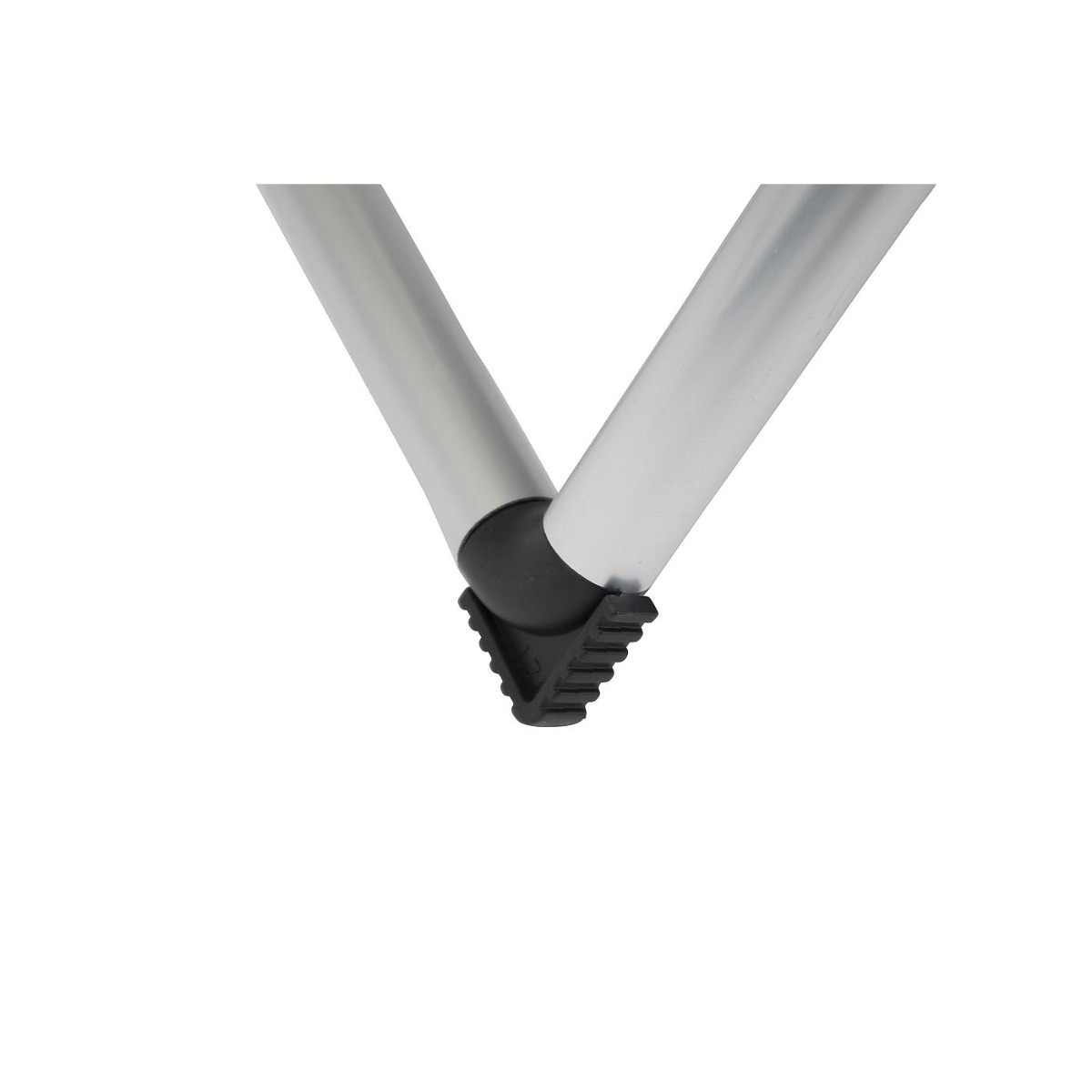 Bo Camp Red Mountain Ligbed met zonnescherm - zwart / pootjes