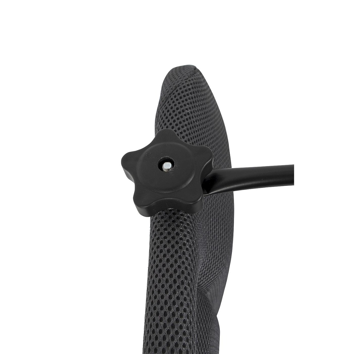 Bo Camp Red Mountain Air Ligbed met zonnescherm - grijs / draaiknop