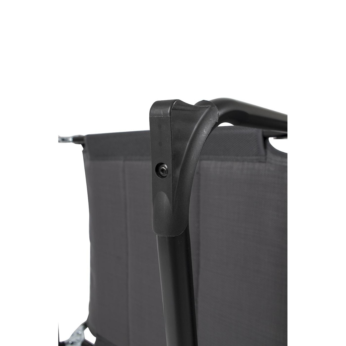 Bo Camp Red Mountain Air Ligbed met zonnescherm - grijs / pootjes