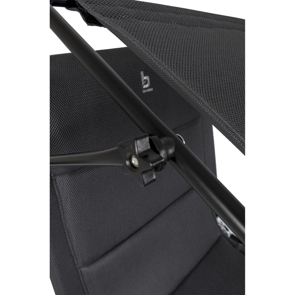 Bo Camp Red Mountain Air Ligbed met zonnescherm - grijs / draaiknop / zonnescherm