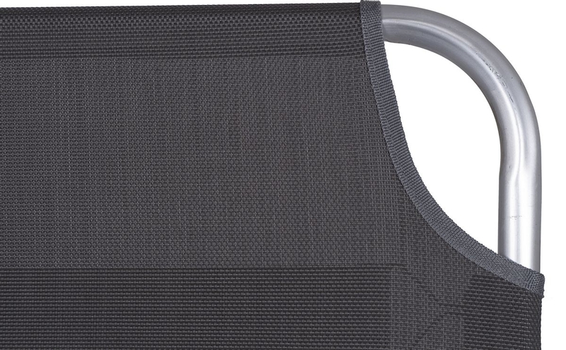 Bo-Camp Vouwbed Florence - Grijs / materiaal / bovenkant