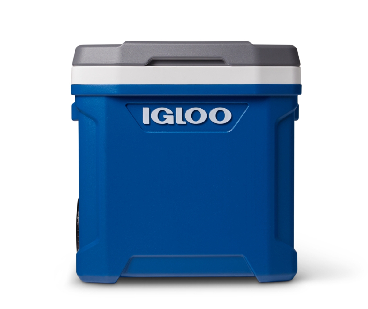 Igloo Latitude 60 Roller Blue passieve koelbox - 56 liter