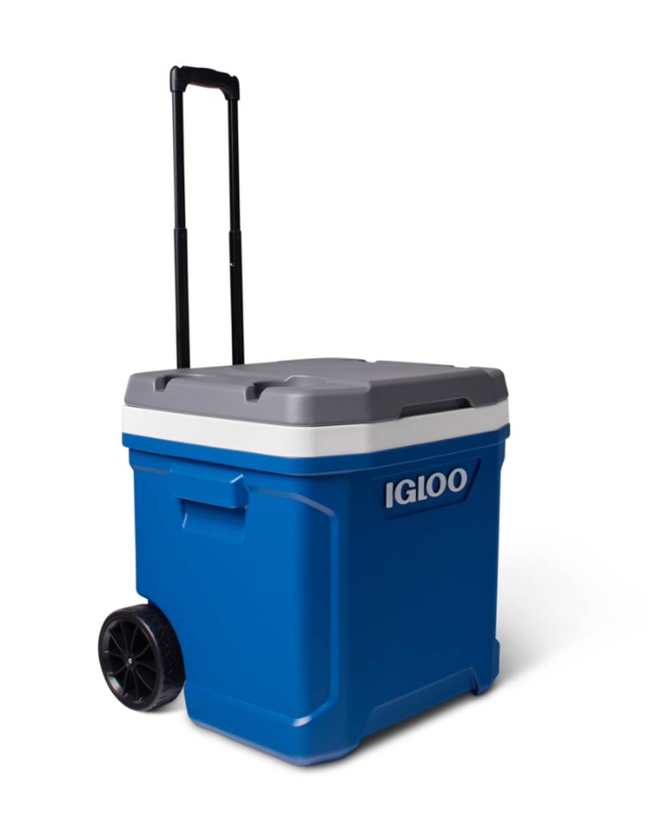 Igloo Latitude 60 Roller Blue passieve koelbox - 56 liter
