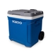 Igloo Latitude 60 Roller Blue passieve koelbox - 56 liter