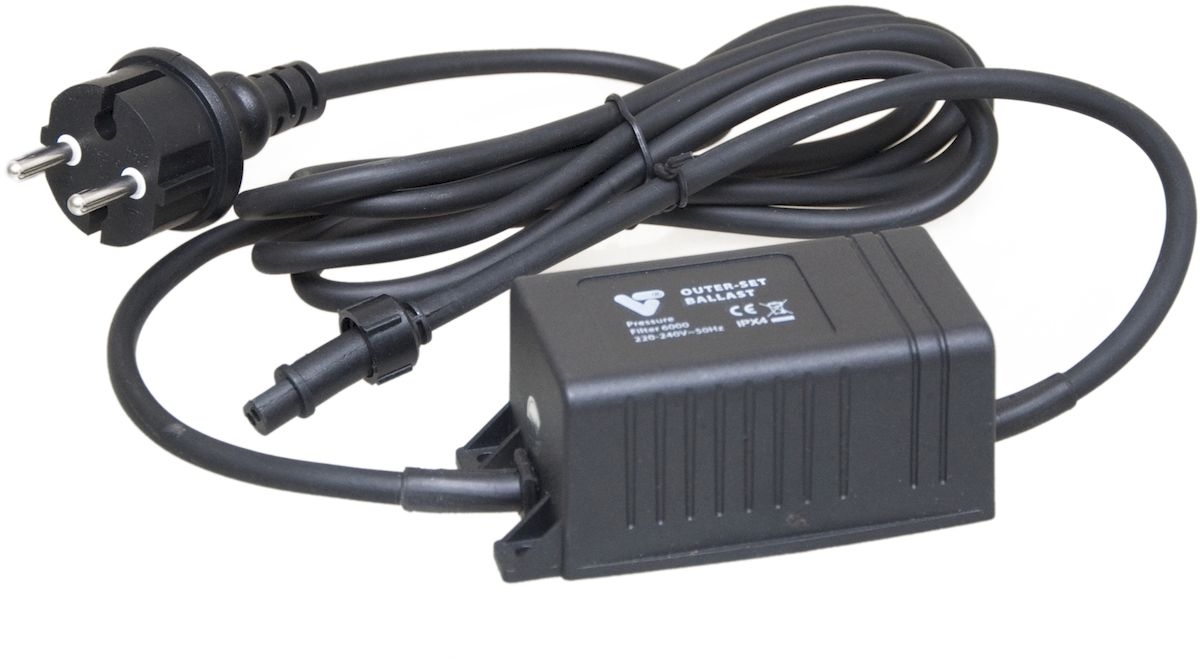 Velda VT 6000 drukfilter (met 9 watt UV-C) ballast